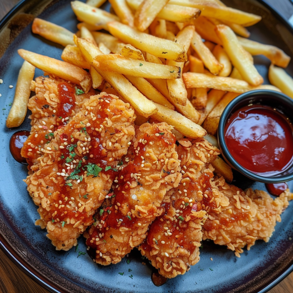 5Pc. Chicken Strip Dinner